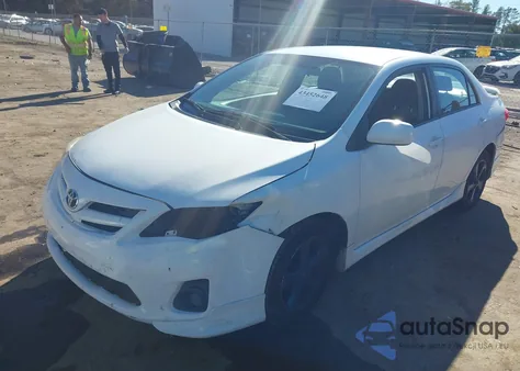 2011 Toyota Corolla S из США, поврежденный, VIN 2T1BU4EE6BC666426